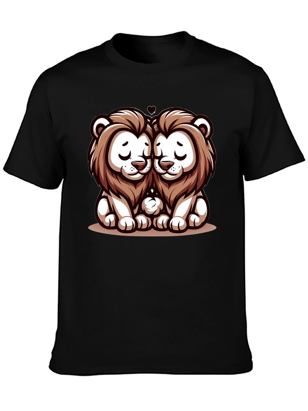 Cute Lion Love T-Shirt