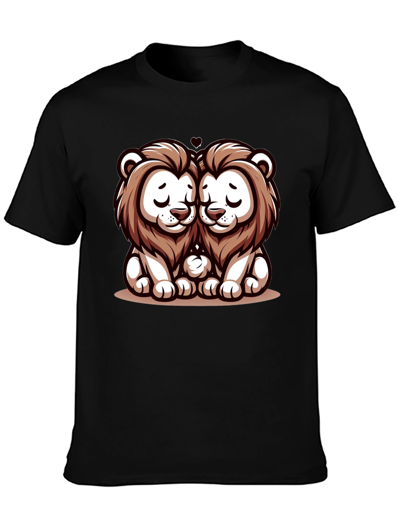 Cute Lion Love T-Shirt