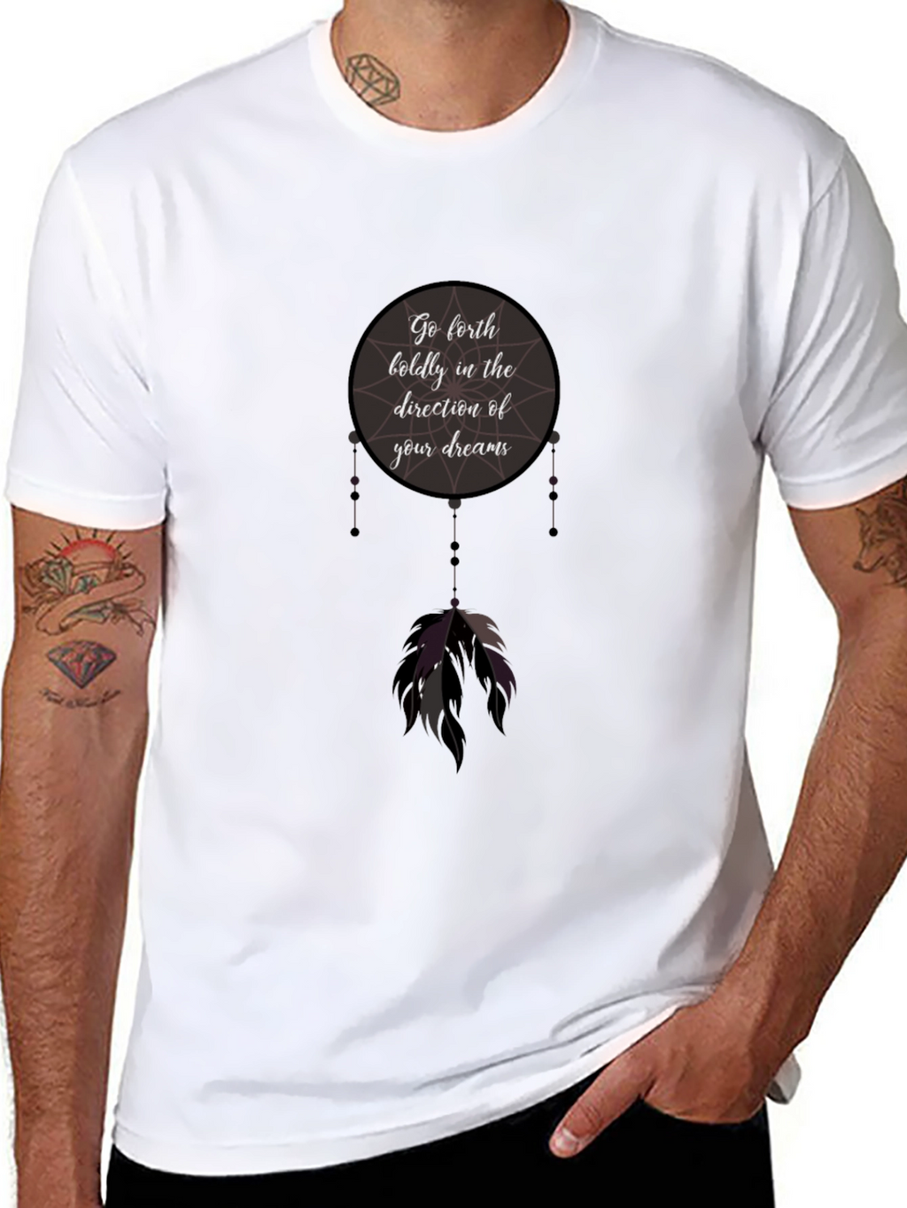 Dreamcatcher Graphic Tee - Bold Direction