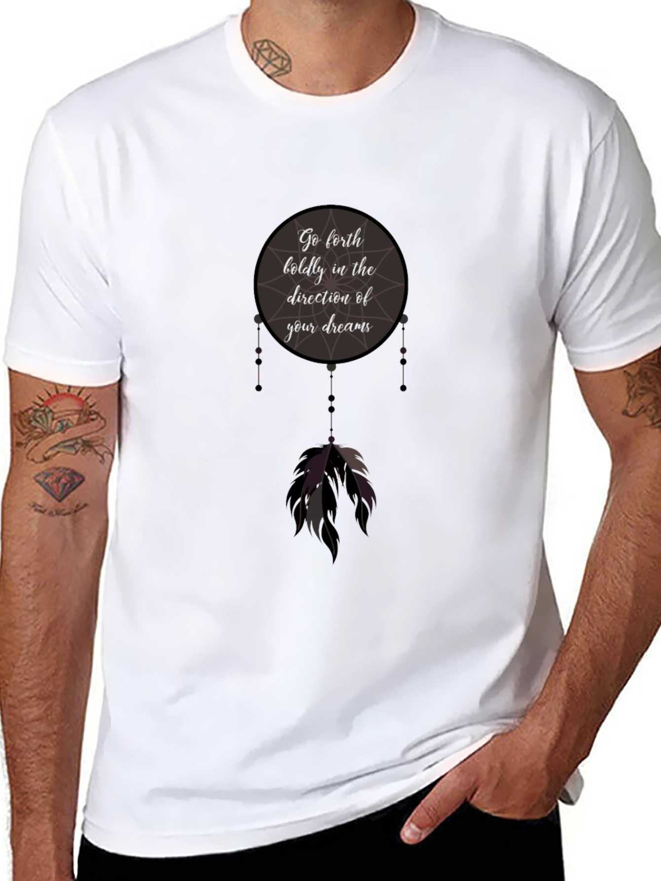 Dreamcatcher Graphic Tee - Bold Direction
