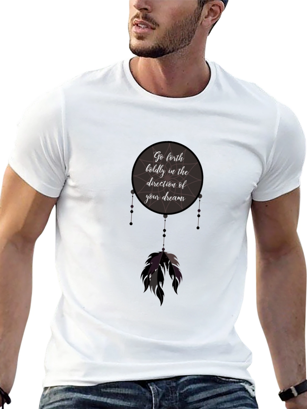 Dreamcatcher Graphic Tee - Bold Direction