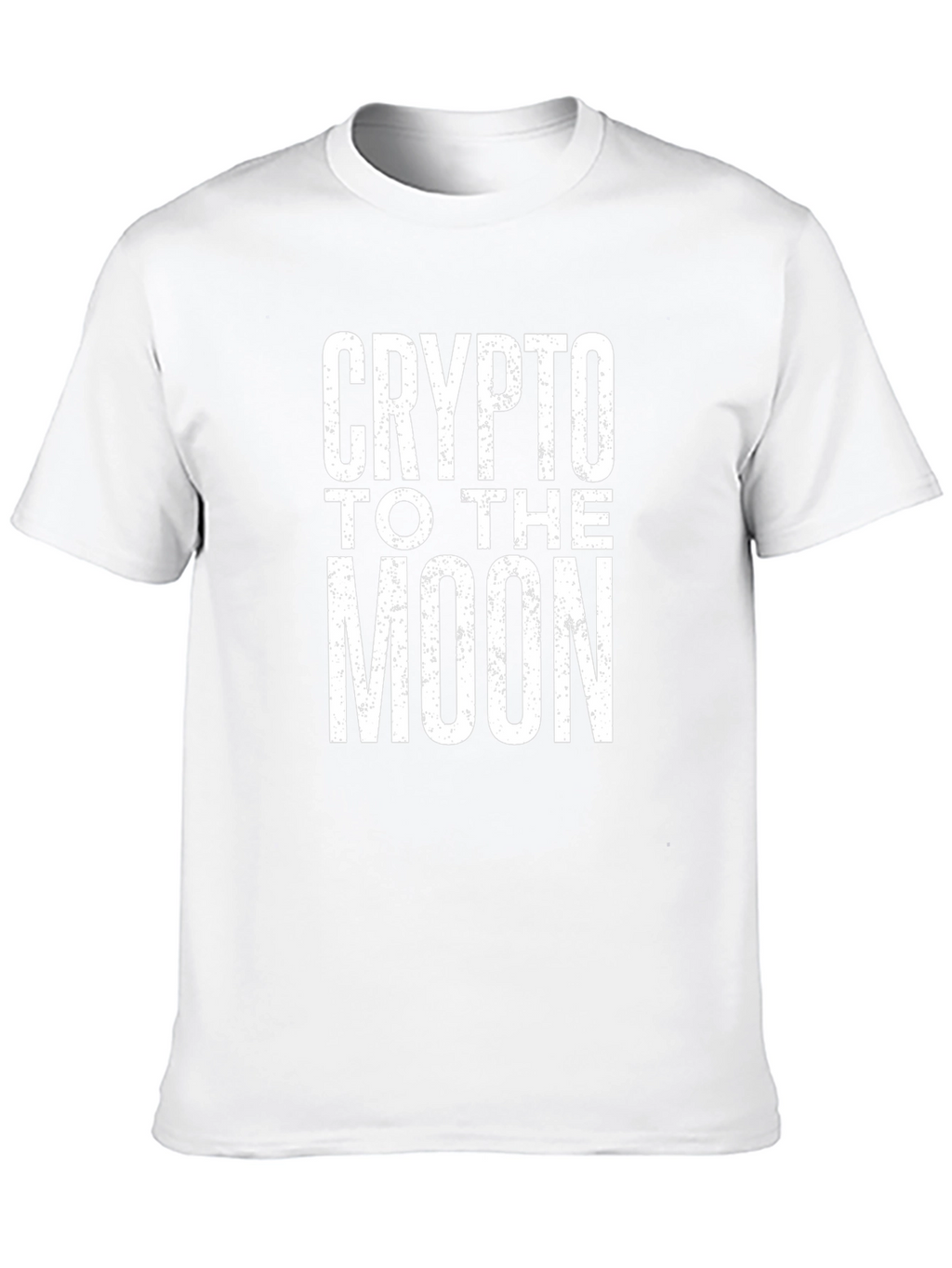 Crypto to the Moon Black T-Shirt