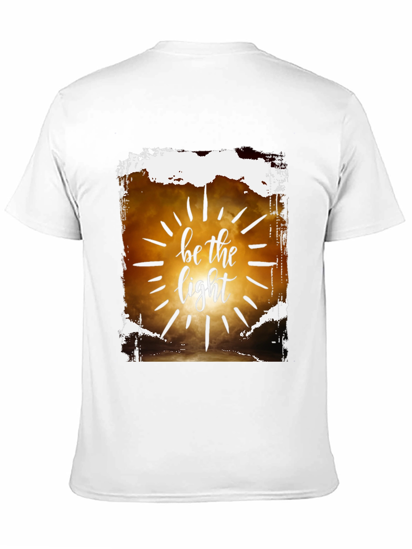 Be the Light Graphic T-Shirt - Inspirational Design