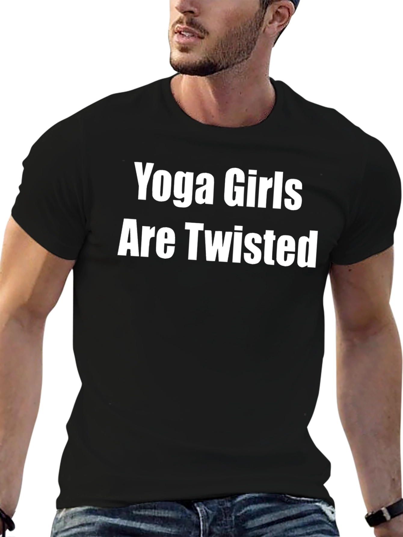 Yoga Girls Are Twisted Graphic Tee