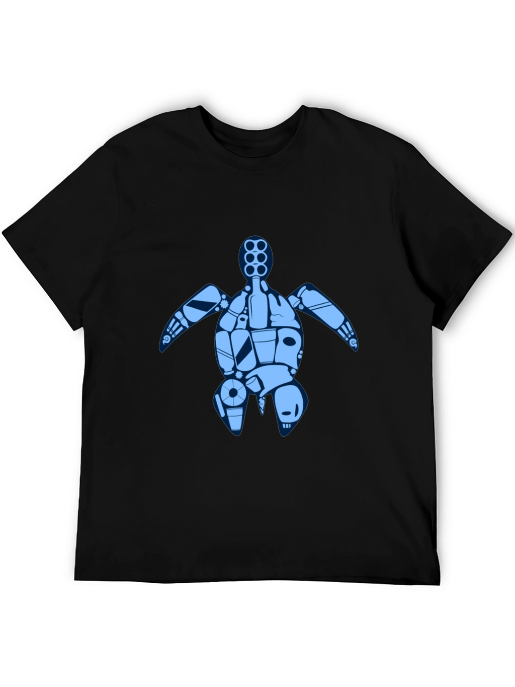 Black Turtle Graphic T-Shirt