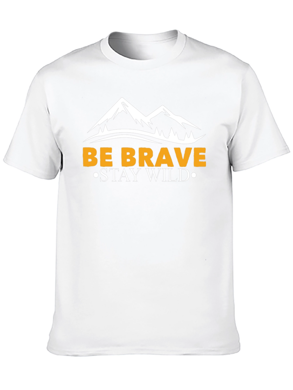 Be Brave Stay Wild Graphic Tee