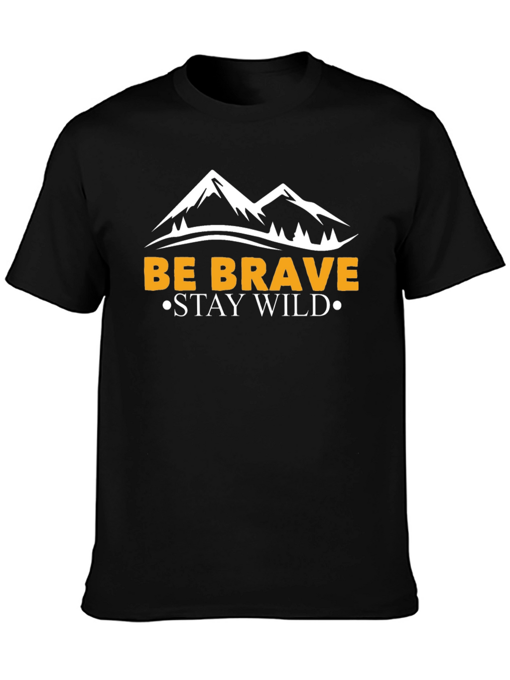 Be Brave Stay Wild Graphic Tee
