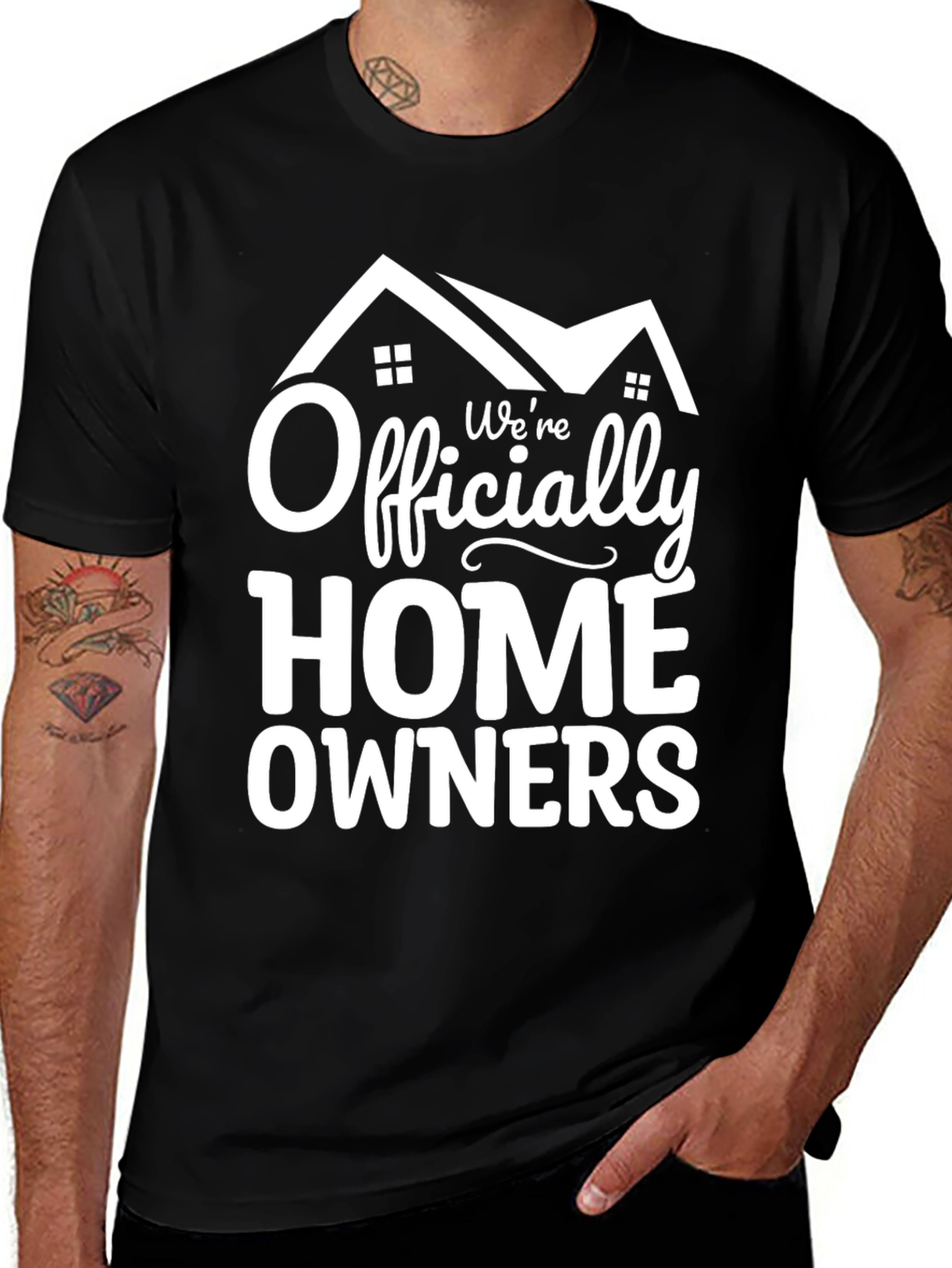 Officially Homeowners T-Shirt: New Homeowner Gift