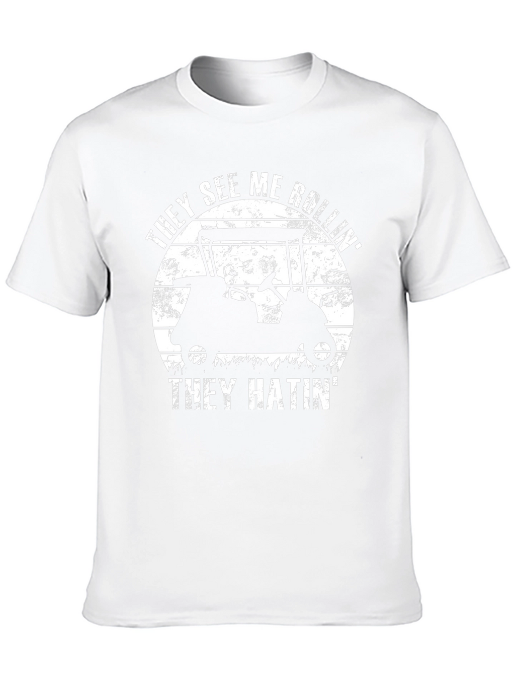 They See Me Rollin T-Shirt - Golf Cart Tee