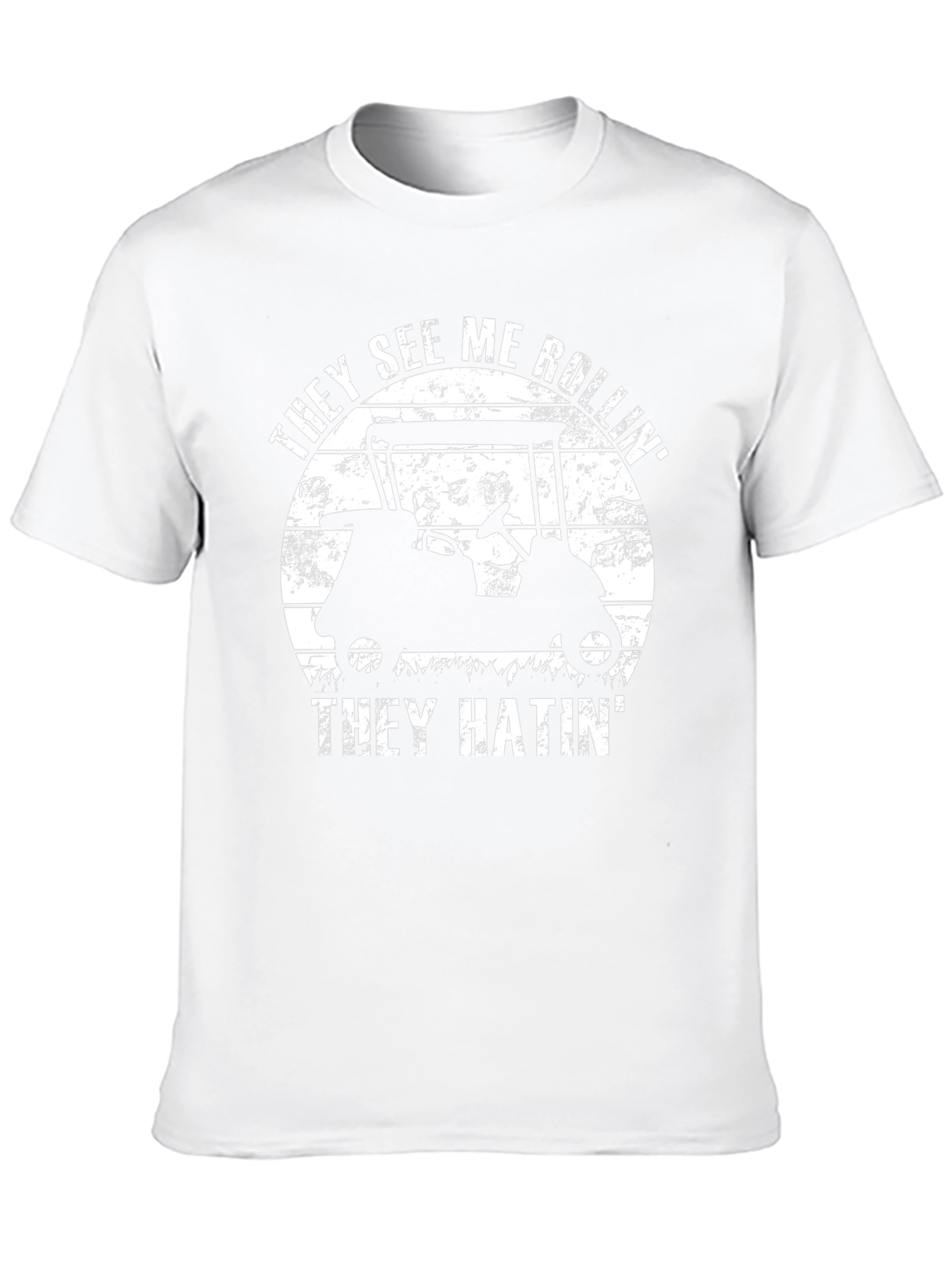 They See Me Rollin T-Shirt - Golf Cart Tee