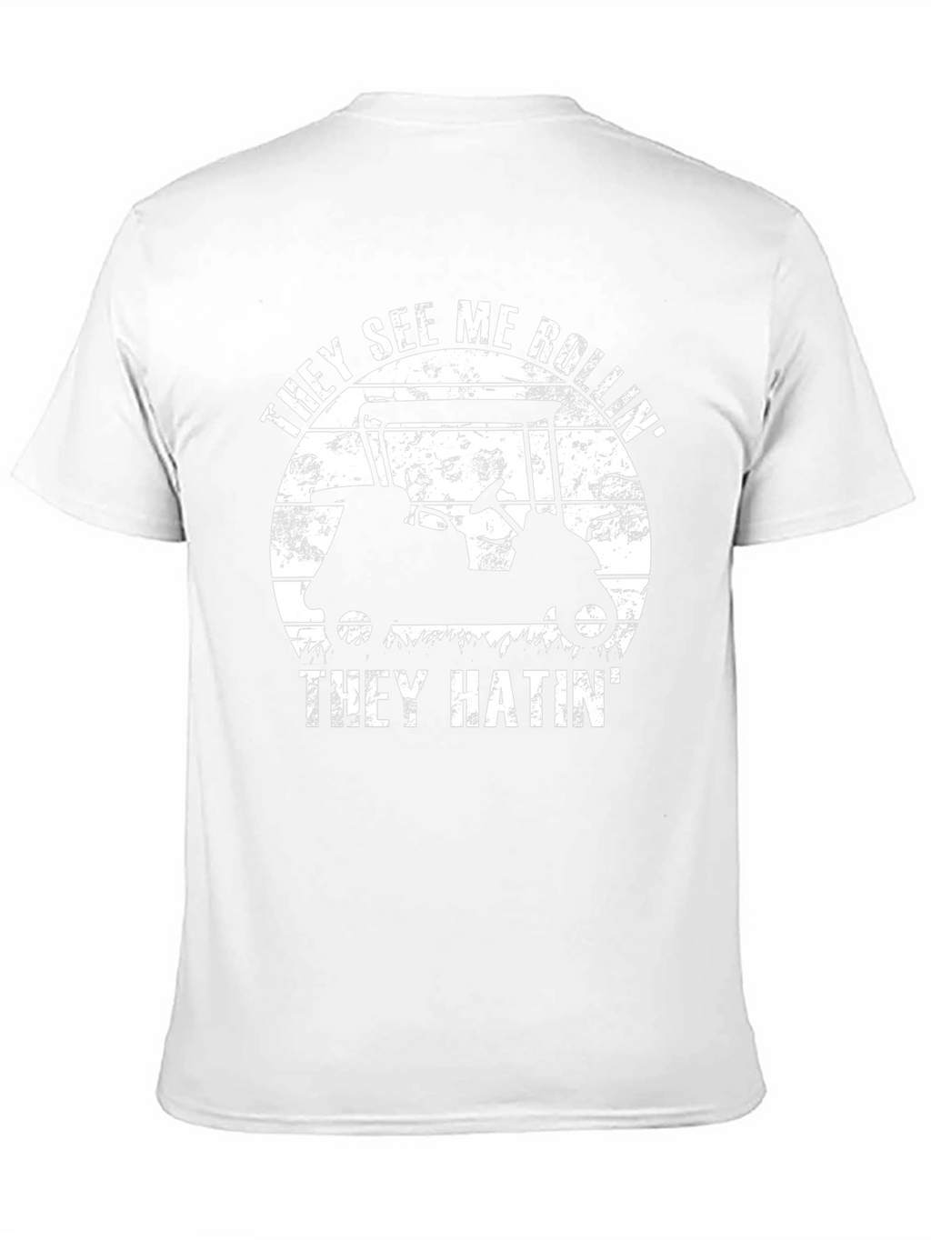 They See Me Rollin T-Shirt - Golf Cart Tee