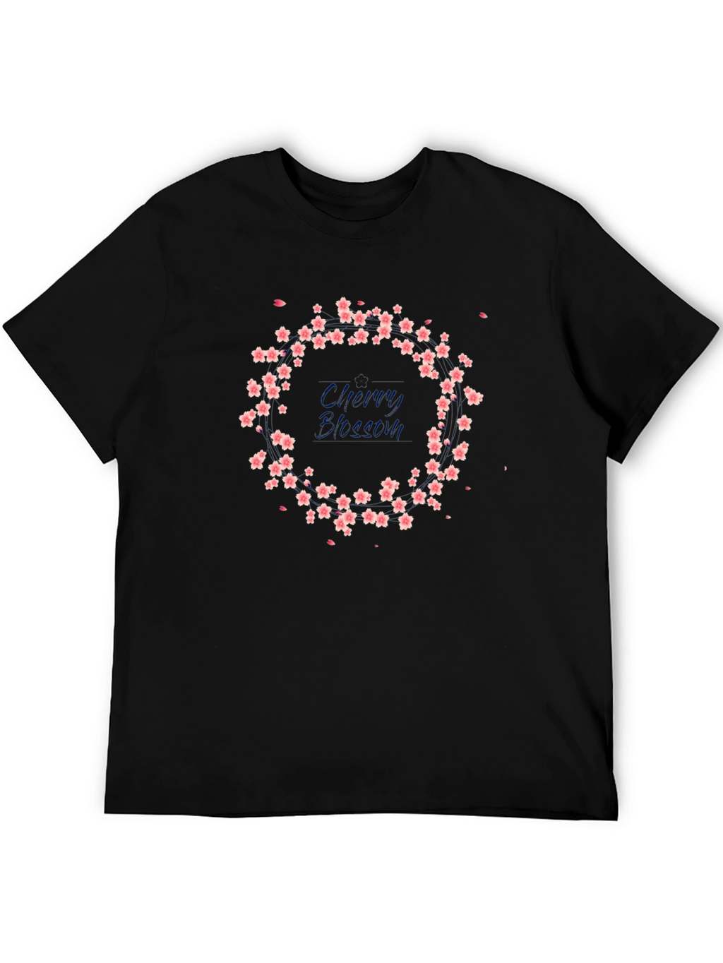 Cherry Blossom Graphic Print T-Shirt