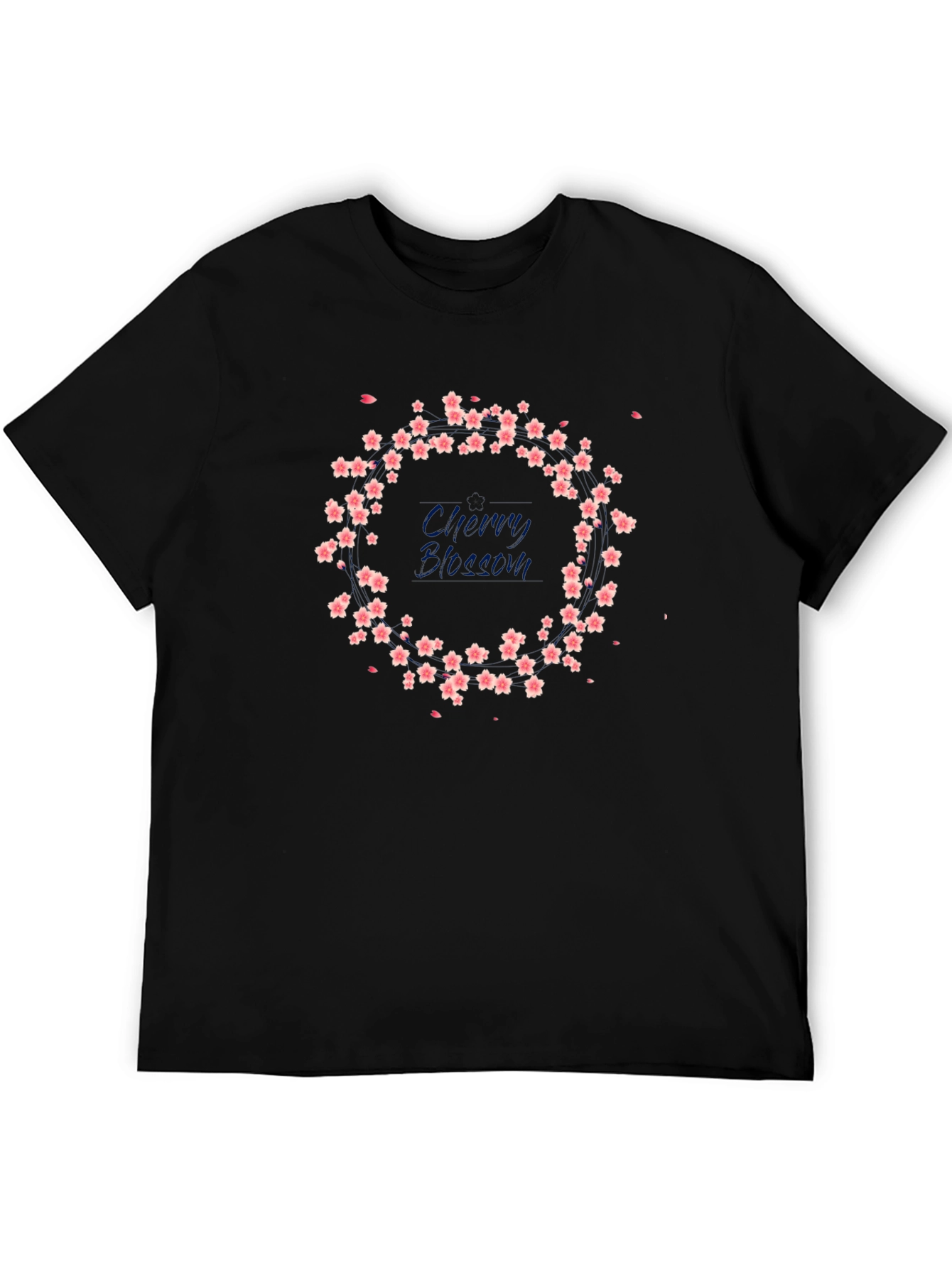 Cherry Blossom Graphic Print T-Shirt