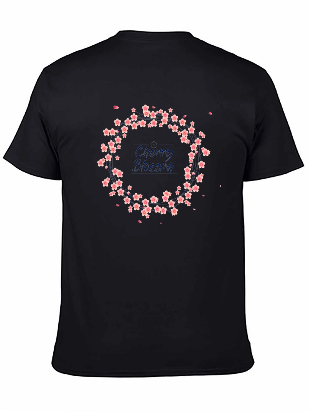 Cherry Blossom Graphic Print T-Shirt