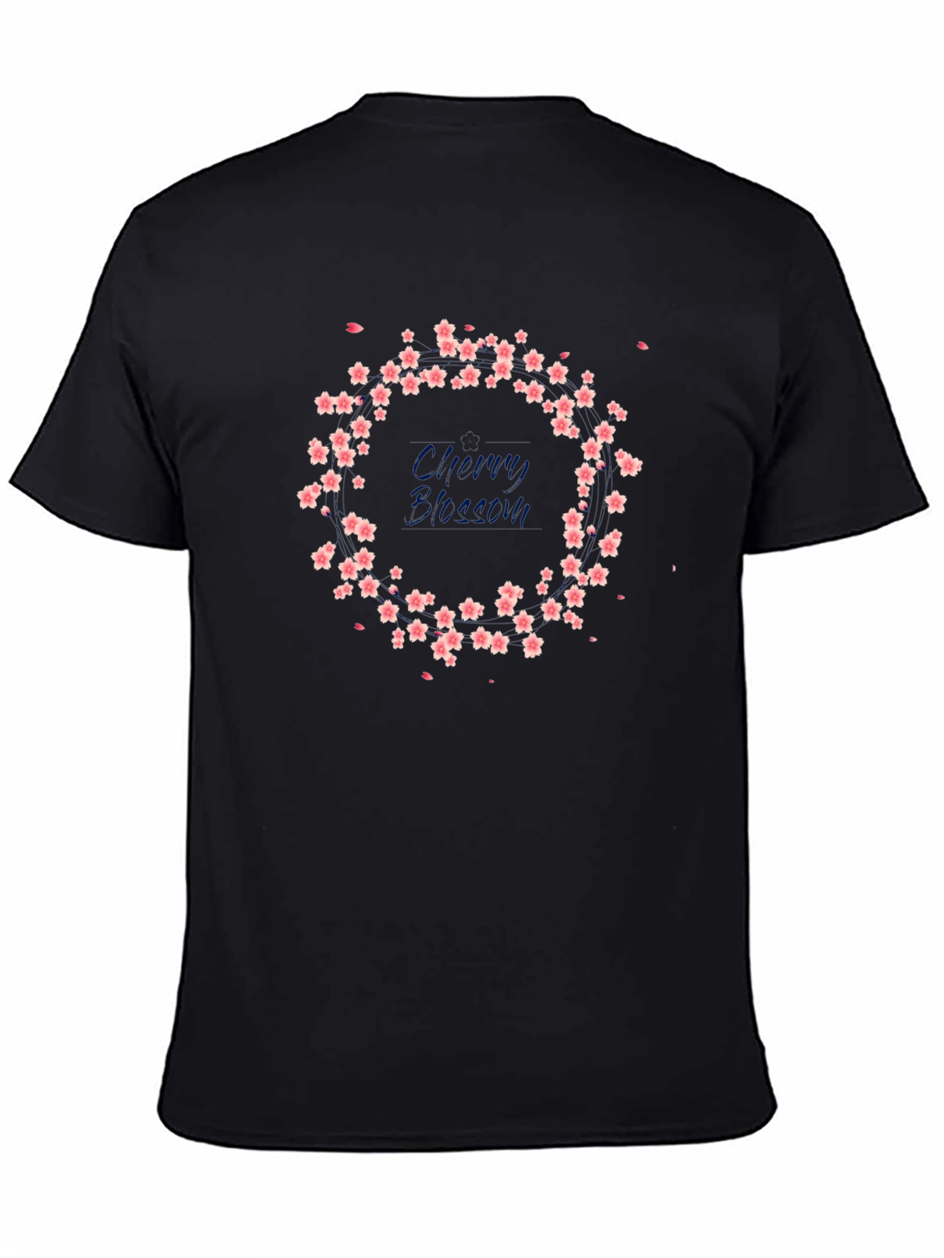 Cherry Blossom Graphic Print T-Shirt