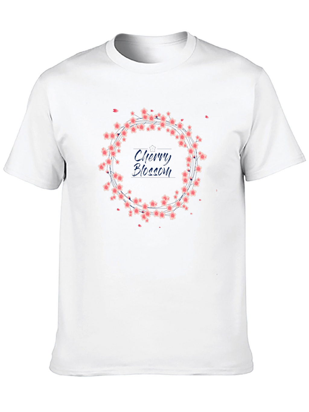 Cherry Blossom Graphic Print T-Shirt