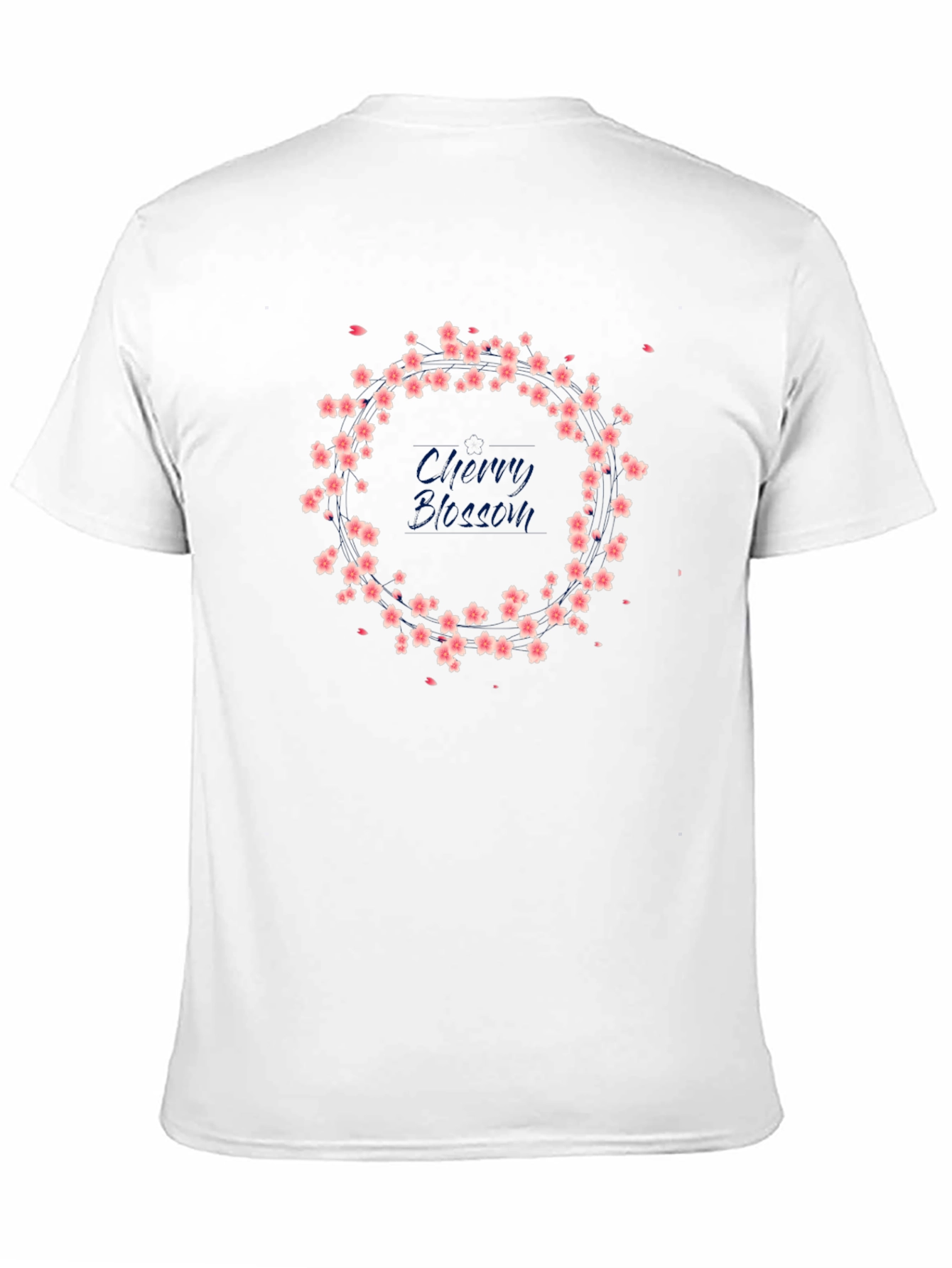 Cherry Blossom Graphic Print T-Shirt