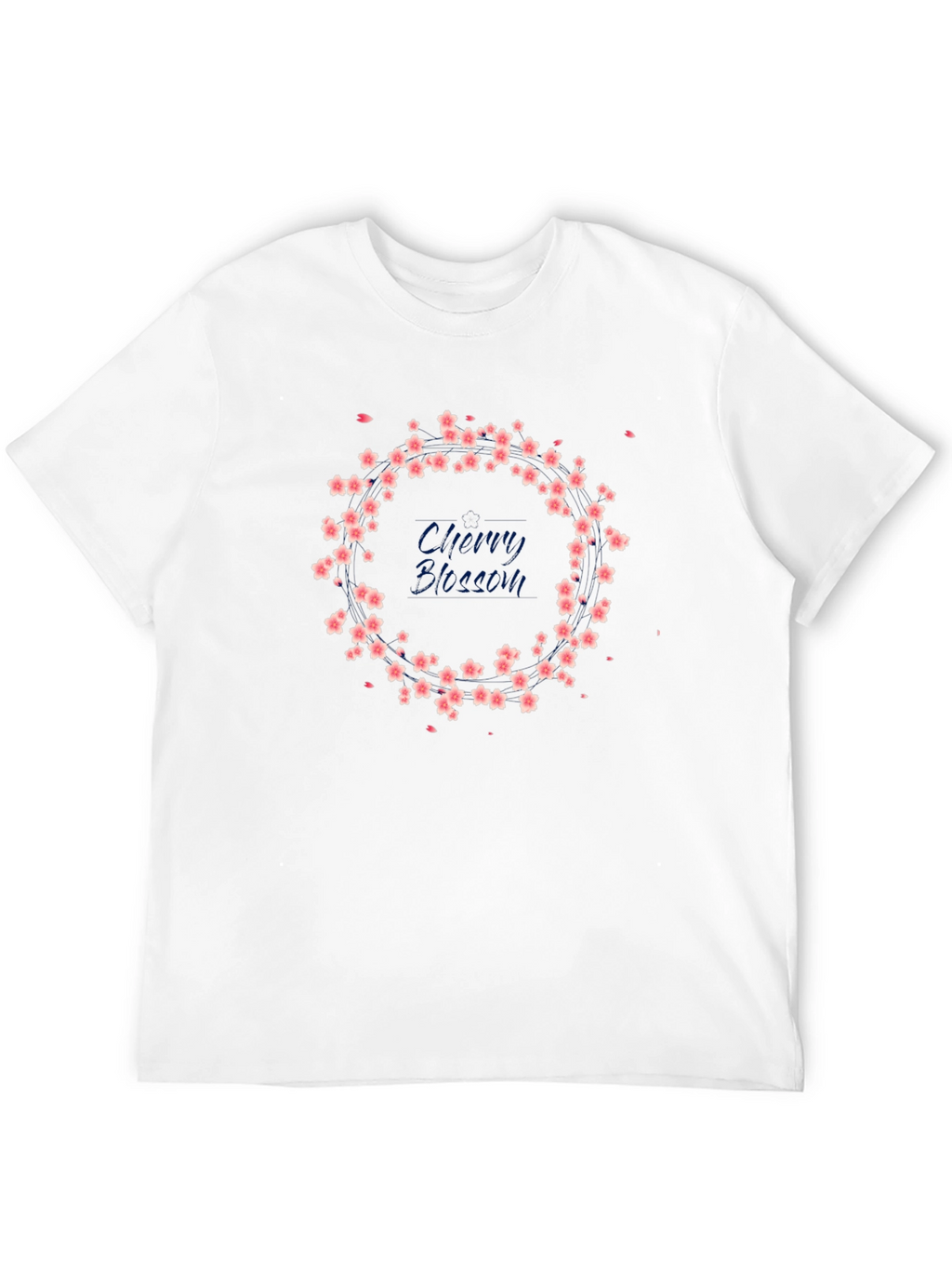 Cherry Blossom Graphic Print T-Shirt