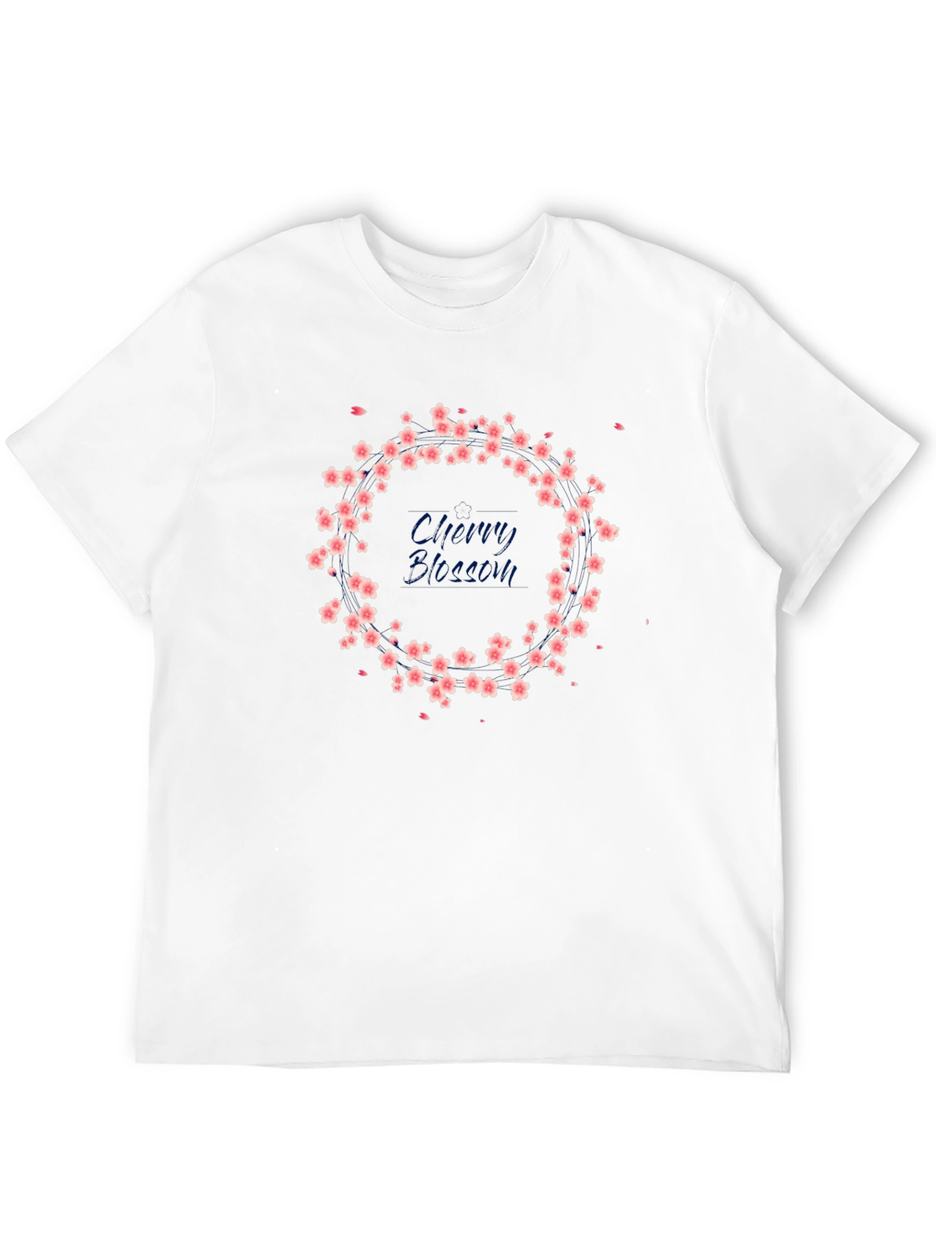 Cherry Blossom Graphic Print T-Shirt