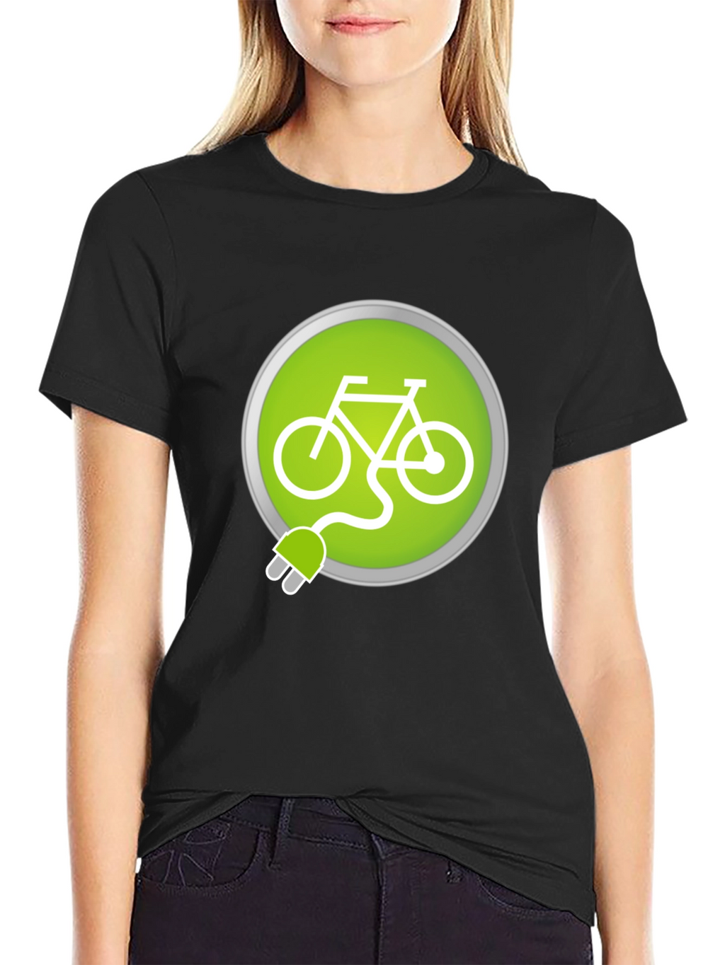 Electric Bike T-Shirt - Ride Green
