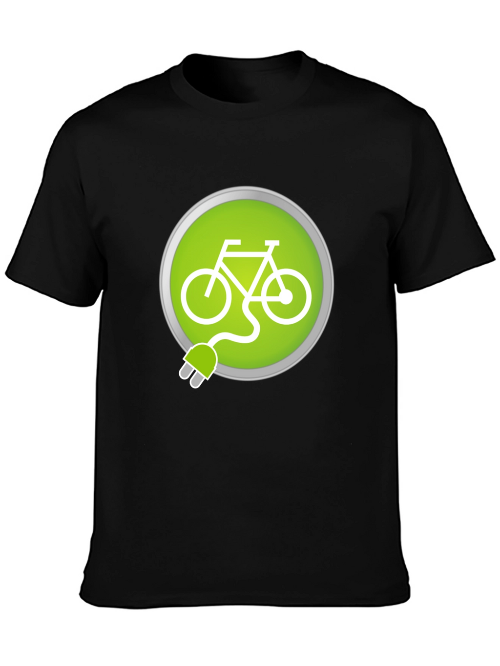 Electric Bike T-Shirt - Ride Green