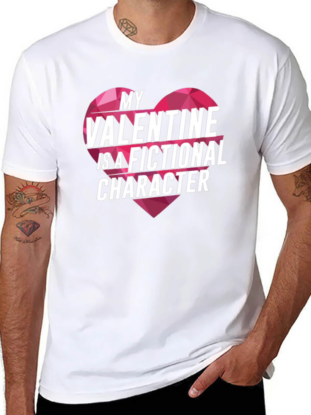 Fictional Valentine Novelty T-Shirt