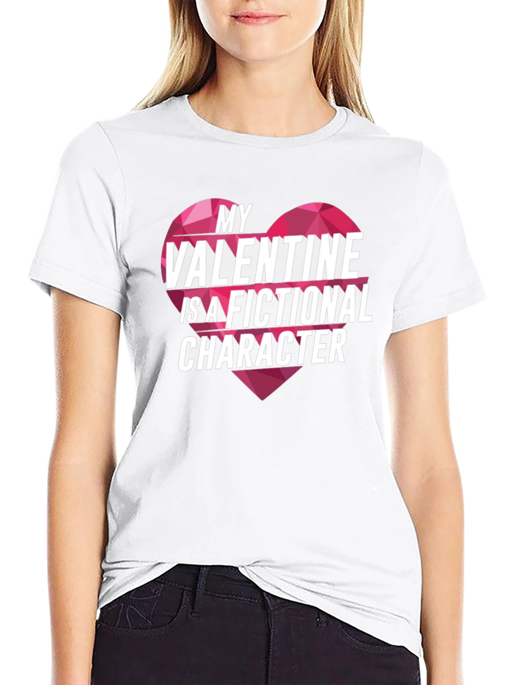 Fictional Valentine Novelty T-Shirt