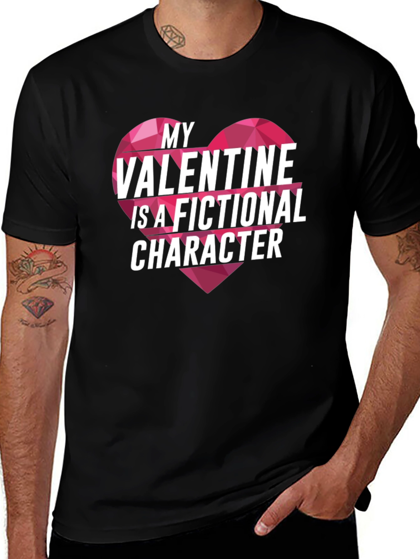 Fictional Valentine Novelty T-Shirt