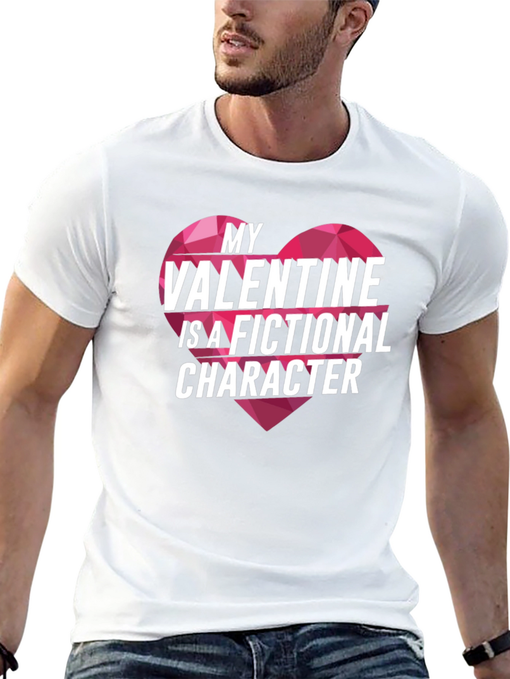 Fictional Valentine Novelty T-Shirt
