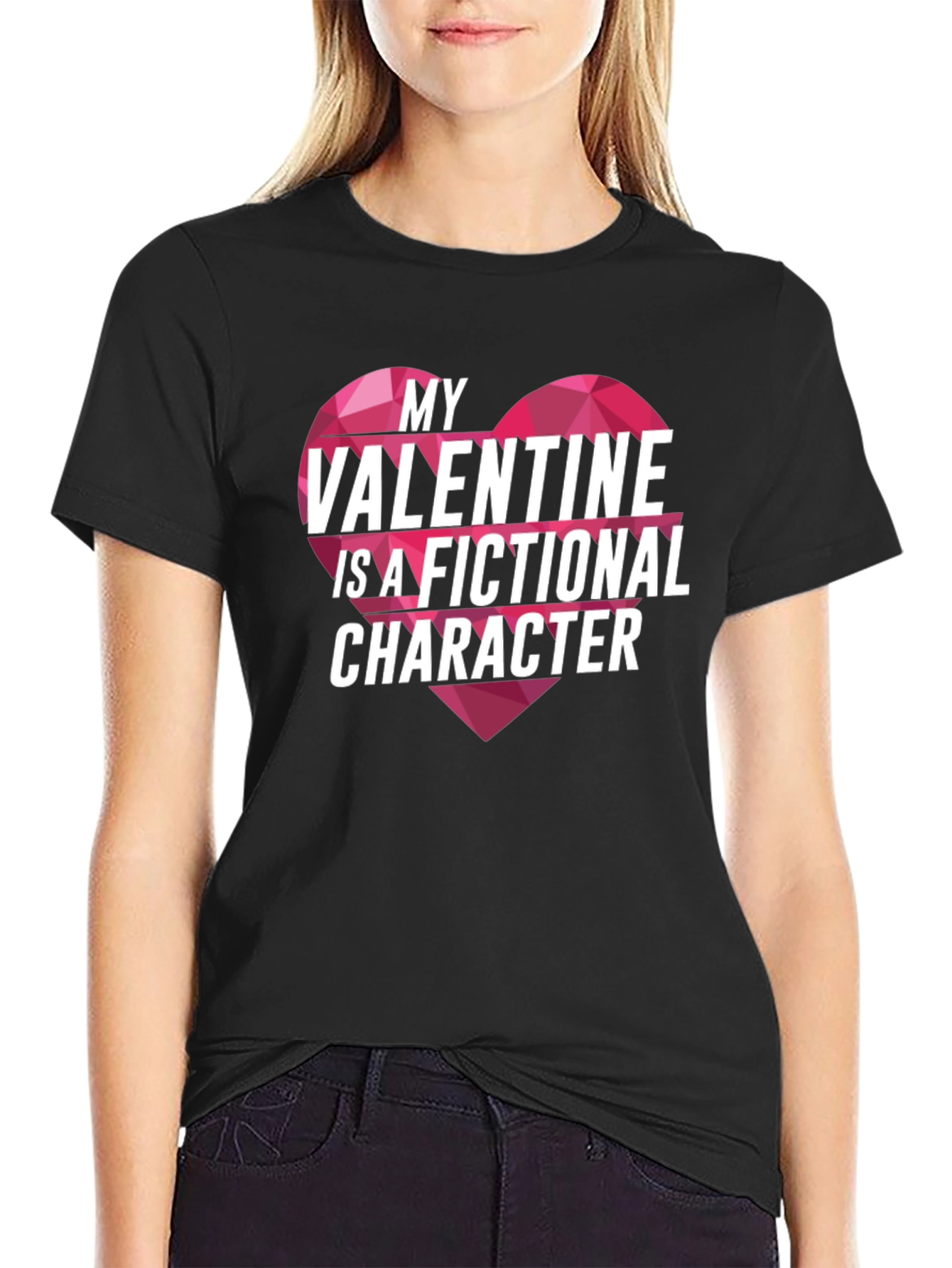 Fictional Valentine Novelty T-Shirt