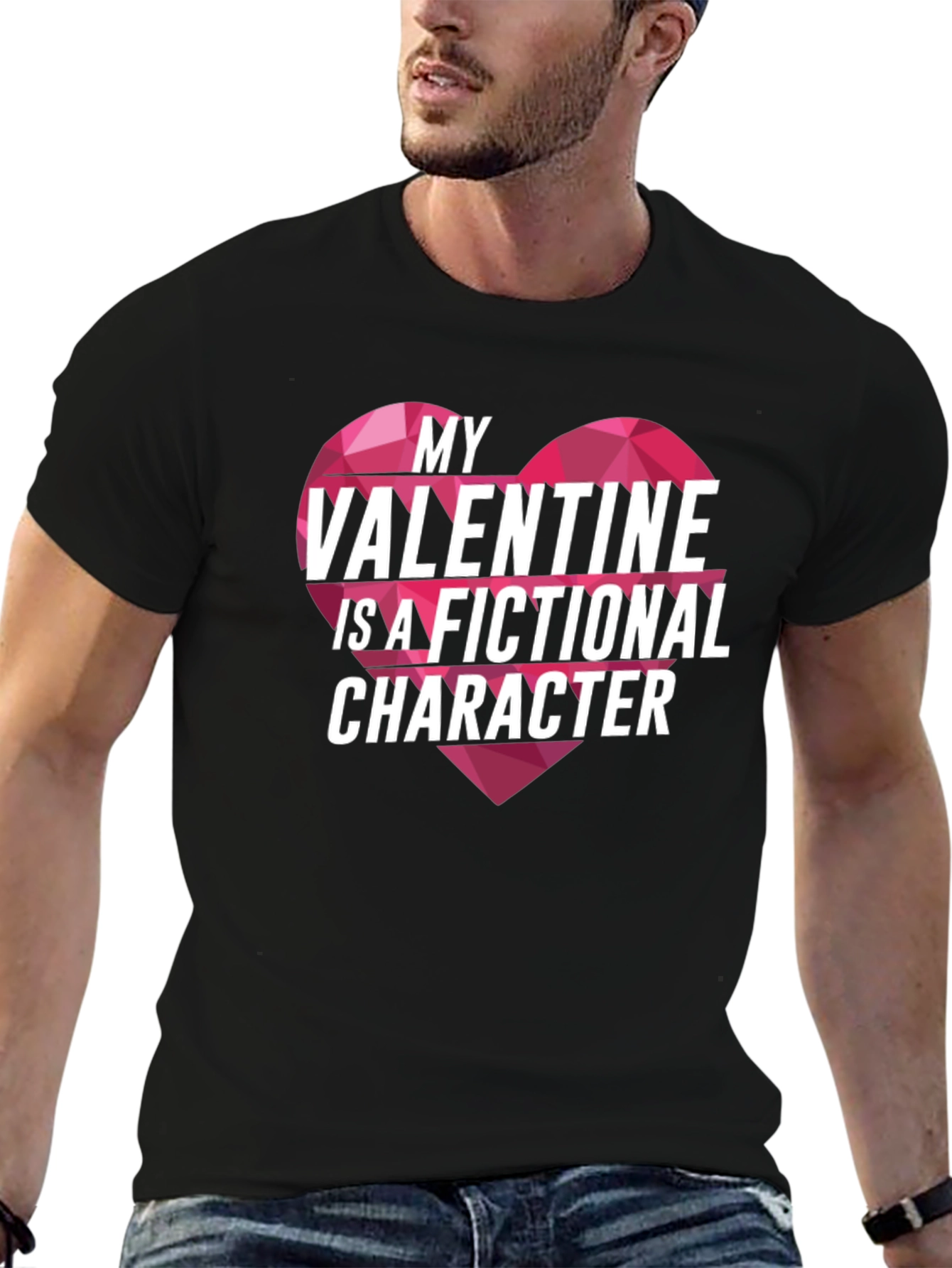Fictional Valentine Novelty T-Shirt