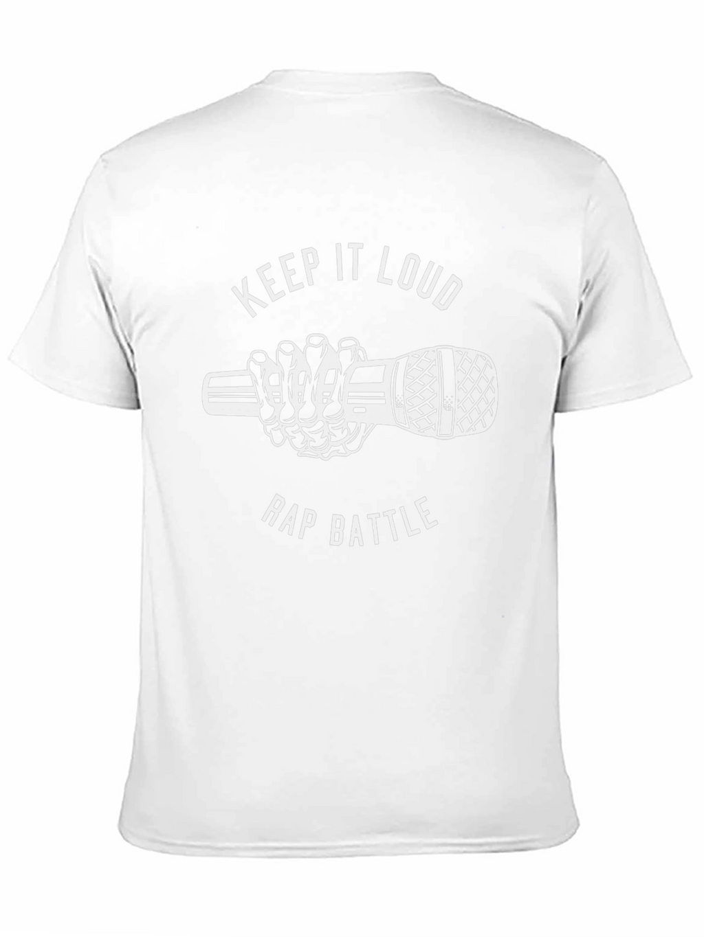 Keep It Loud Rap Battle Graphic T-Shirt