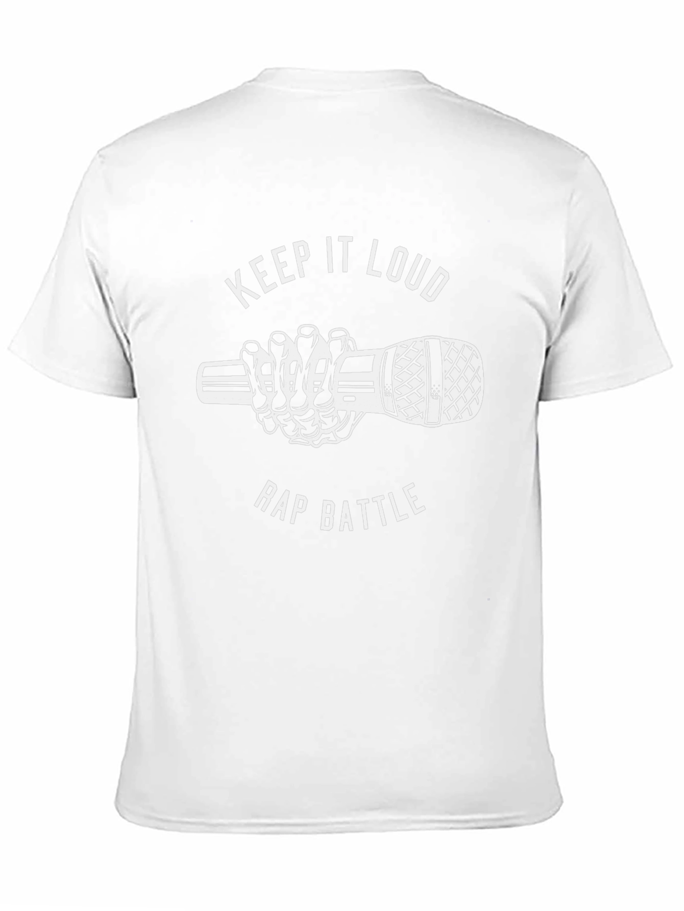 Keep It Loud Rap Battle Graphic T-Shirt