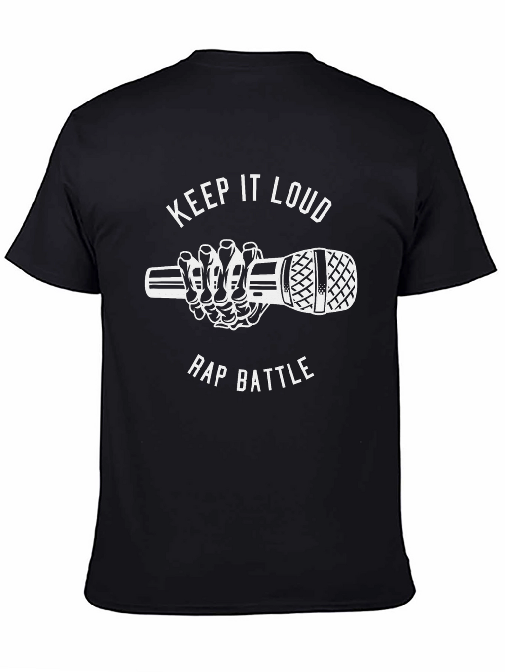 Keep It Loud Rap Battle Graphic T-Shirt