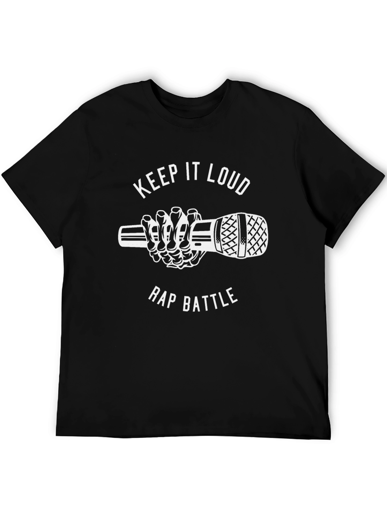 Keep It Loud Rap Battle Graphic T-Shirt