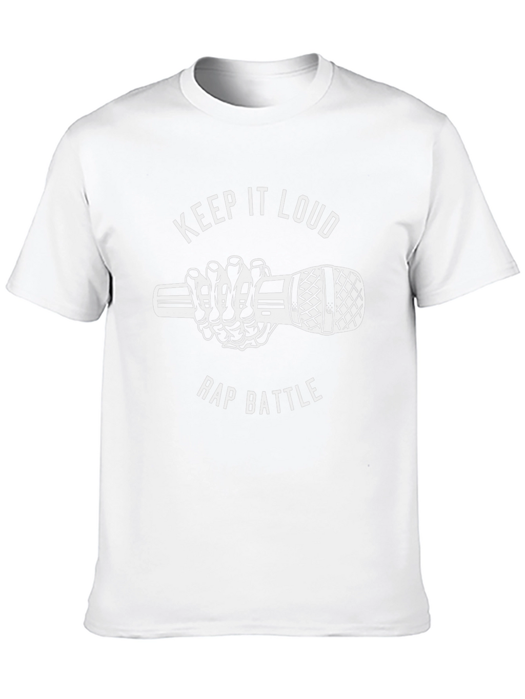 Keep It Loud Rap Battle Graphic T-Shirt