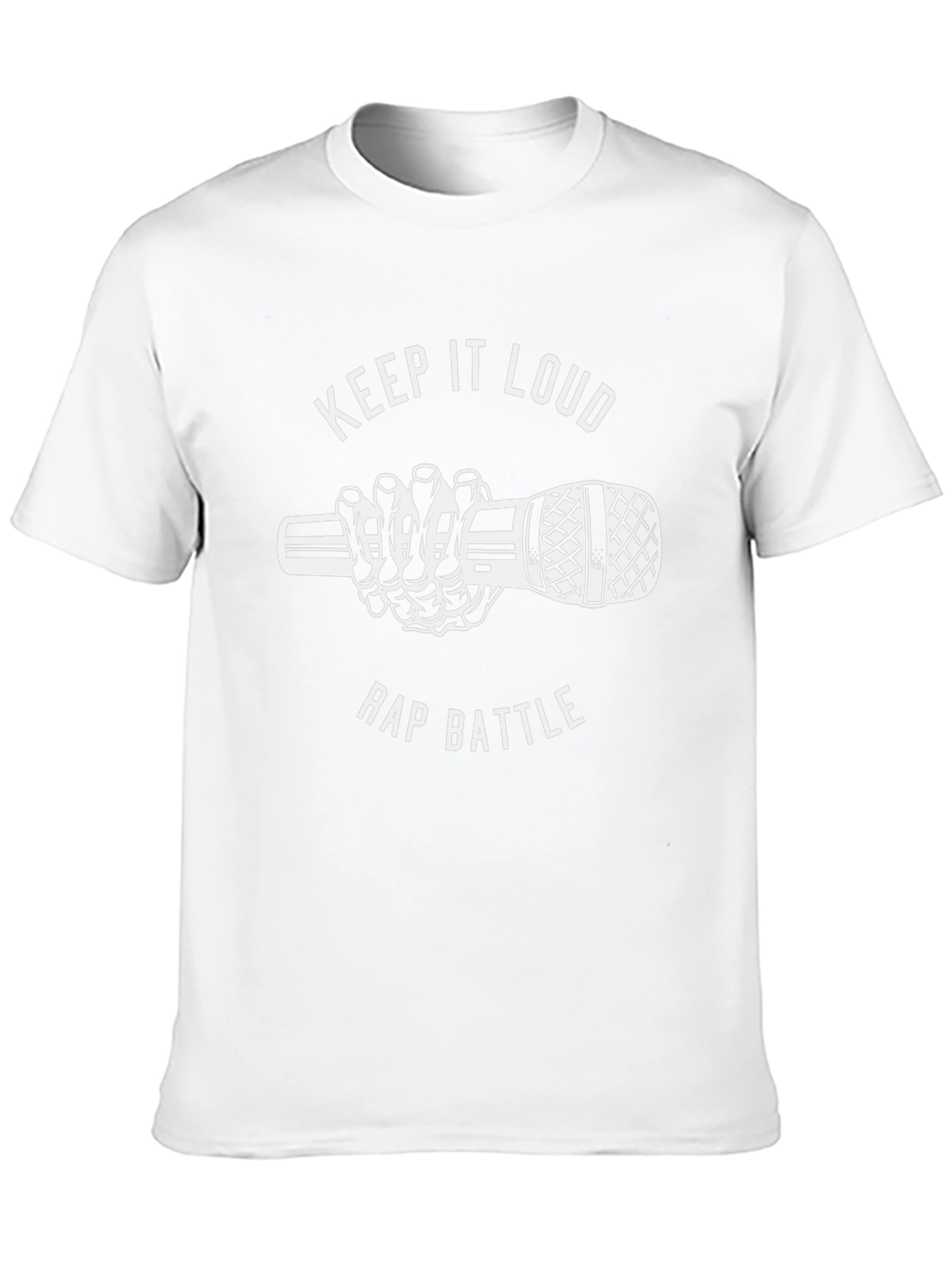 Keep It Loud Rap Battle Graphic T-Shirt
