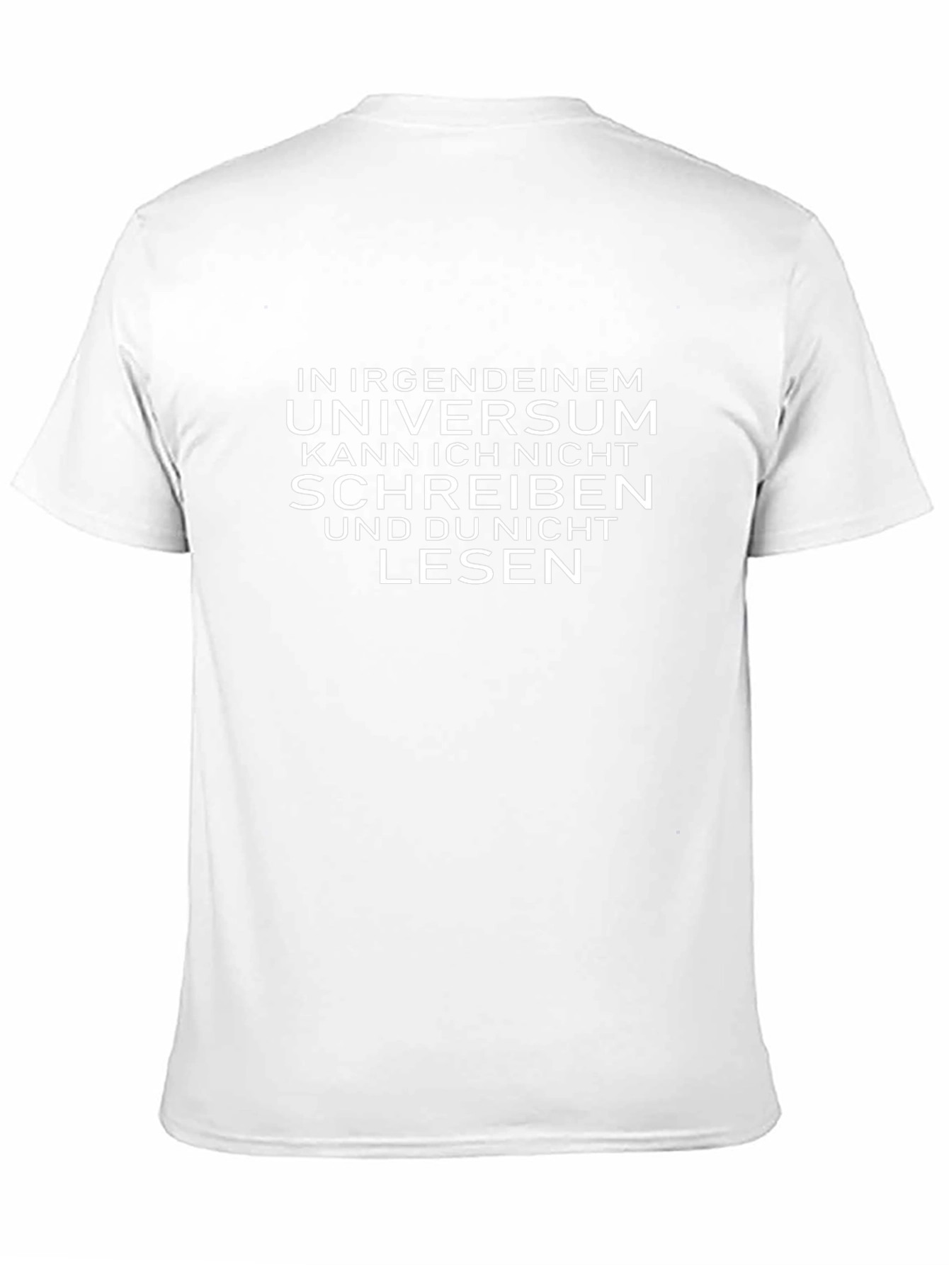 Humorous German T-Shirt: In Another Universe...
