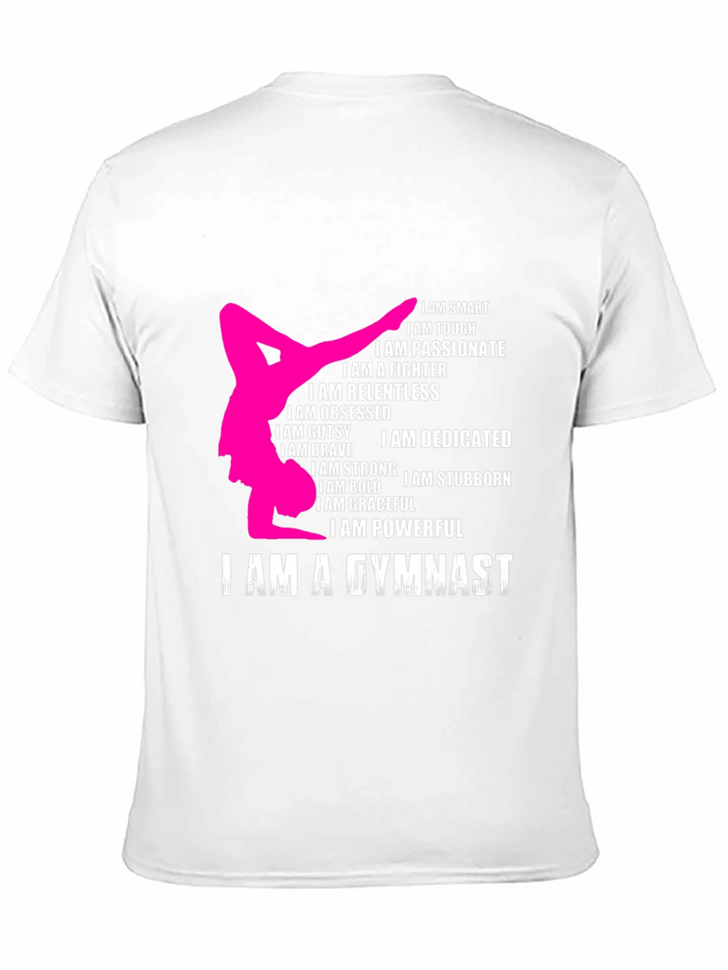 Gymnast Graphic T-Shirt - Smart Tough & Passionate