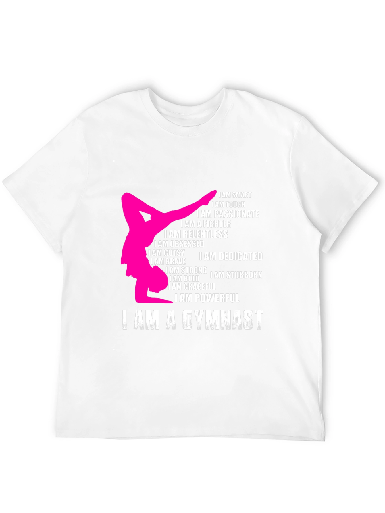 Gymnast Graphic T-Shirt - Smart Tough & Passionate