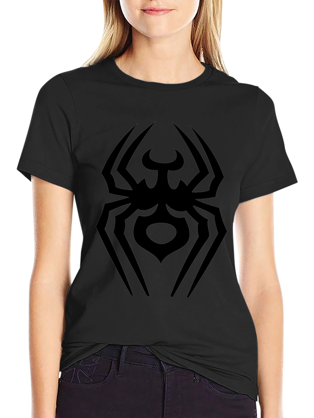 Black Spider Emblem T-Shirt
