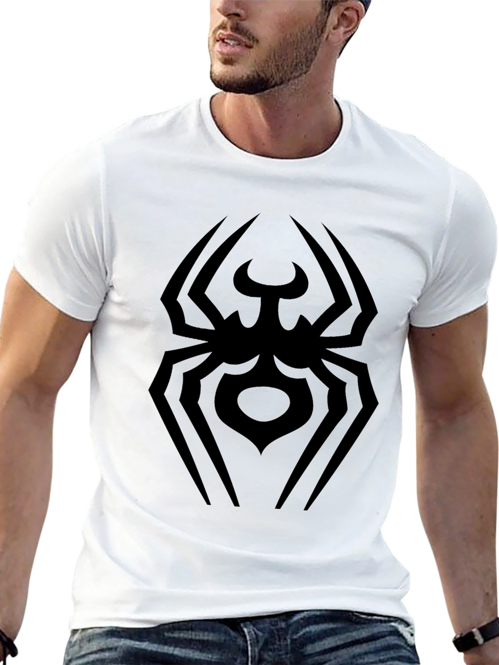 Black Spider Emblem T-Shirt