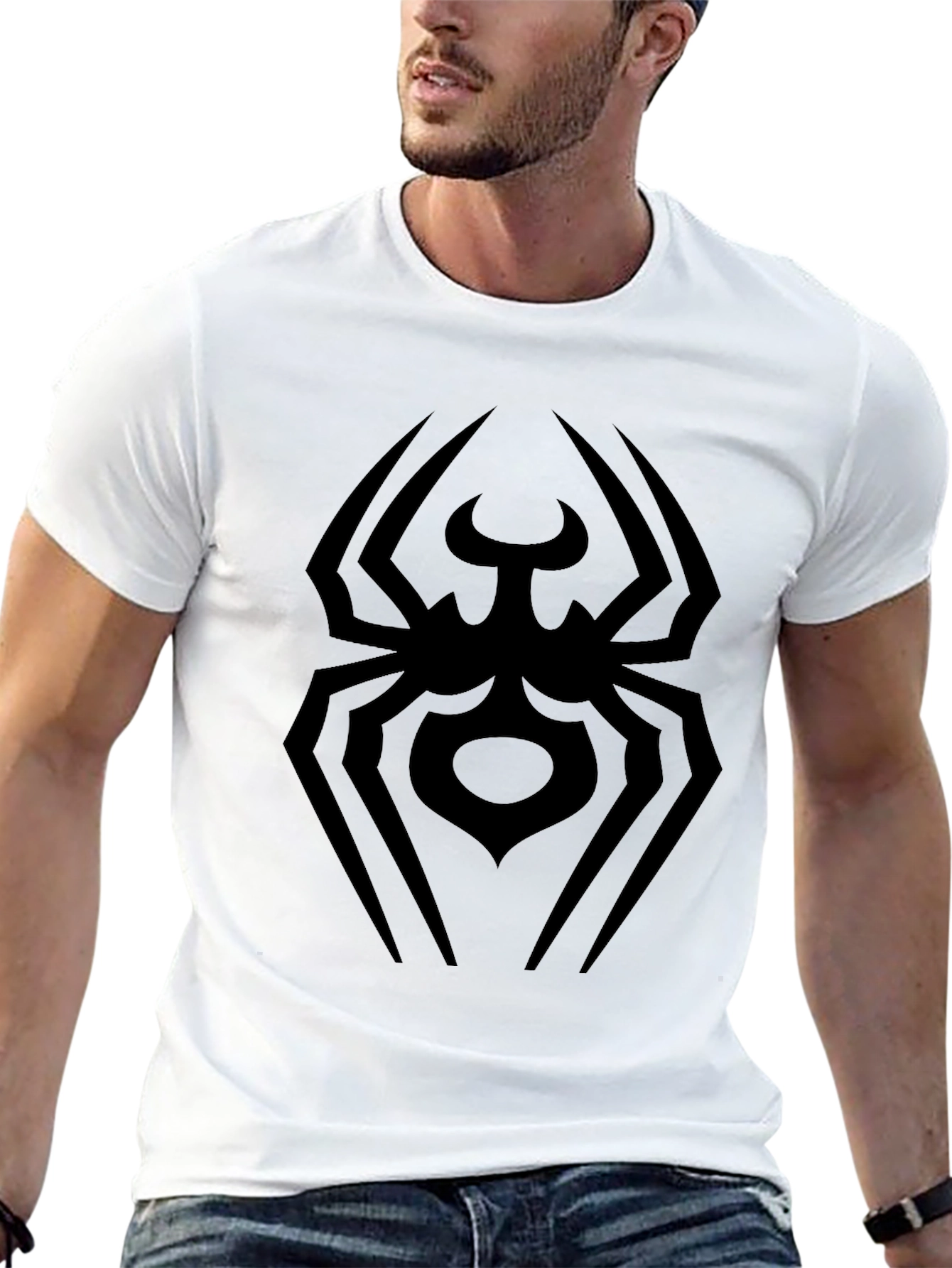 Black Spider Emblem T-Shirt