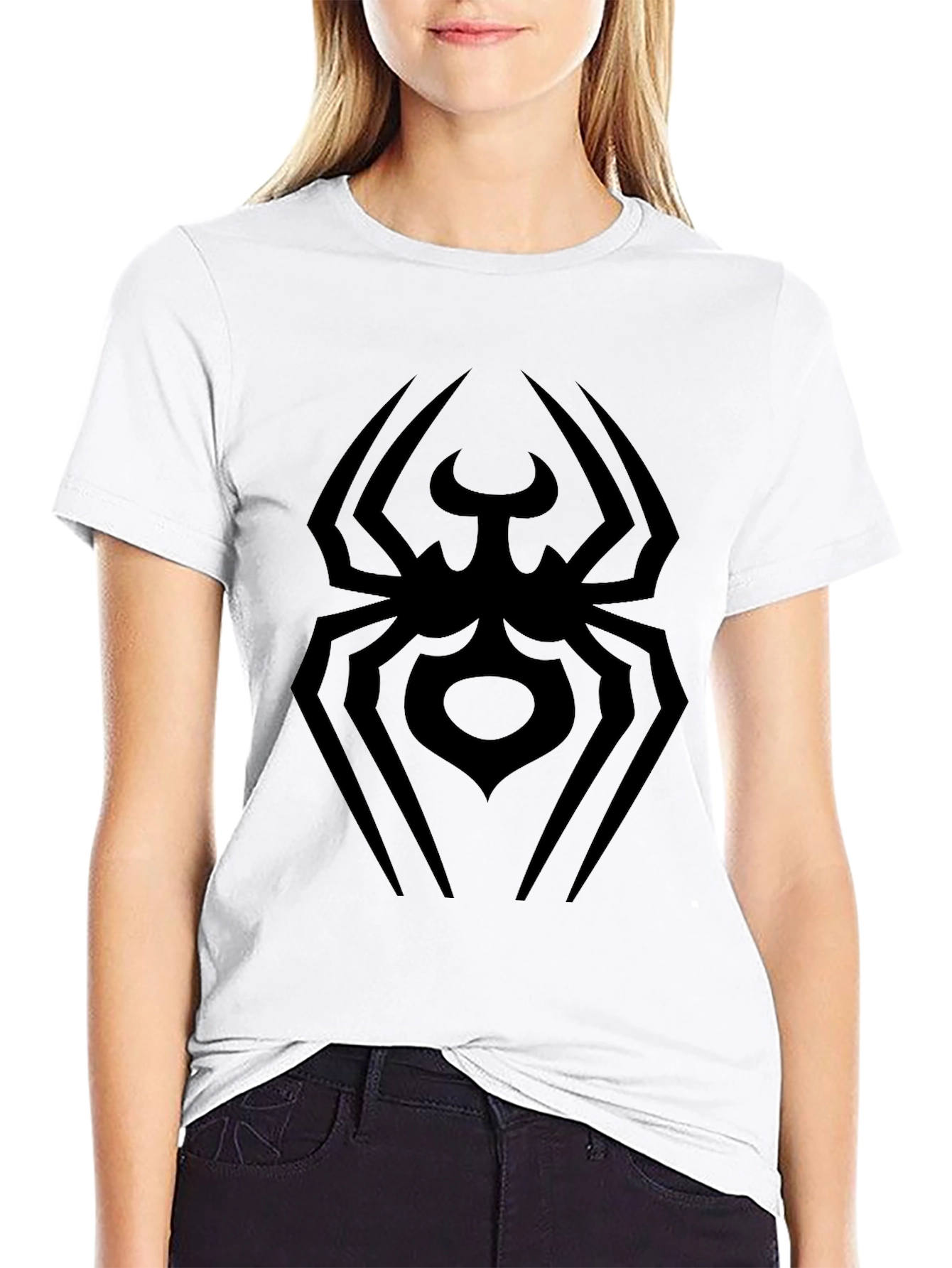 Black Spider Emblem T-Shirt