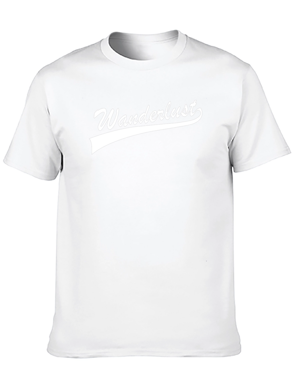 Wanderlust Graphic Tee - Black Cotton T-Shirt