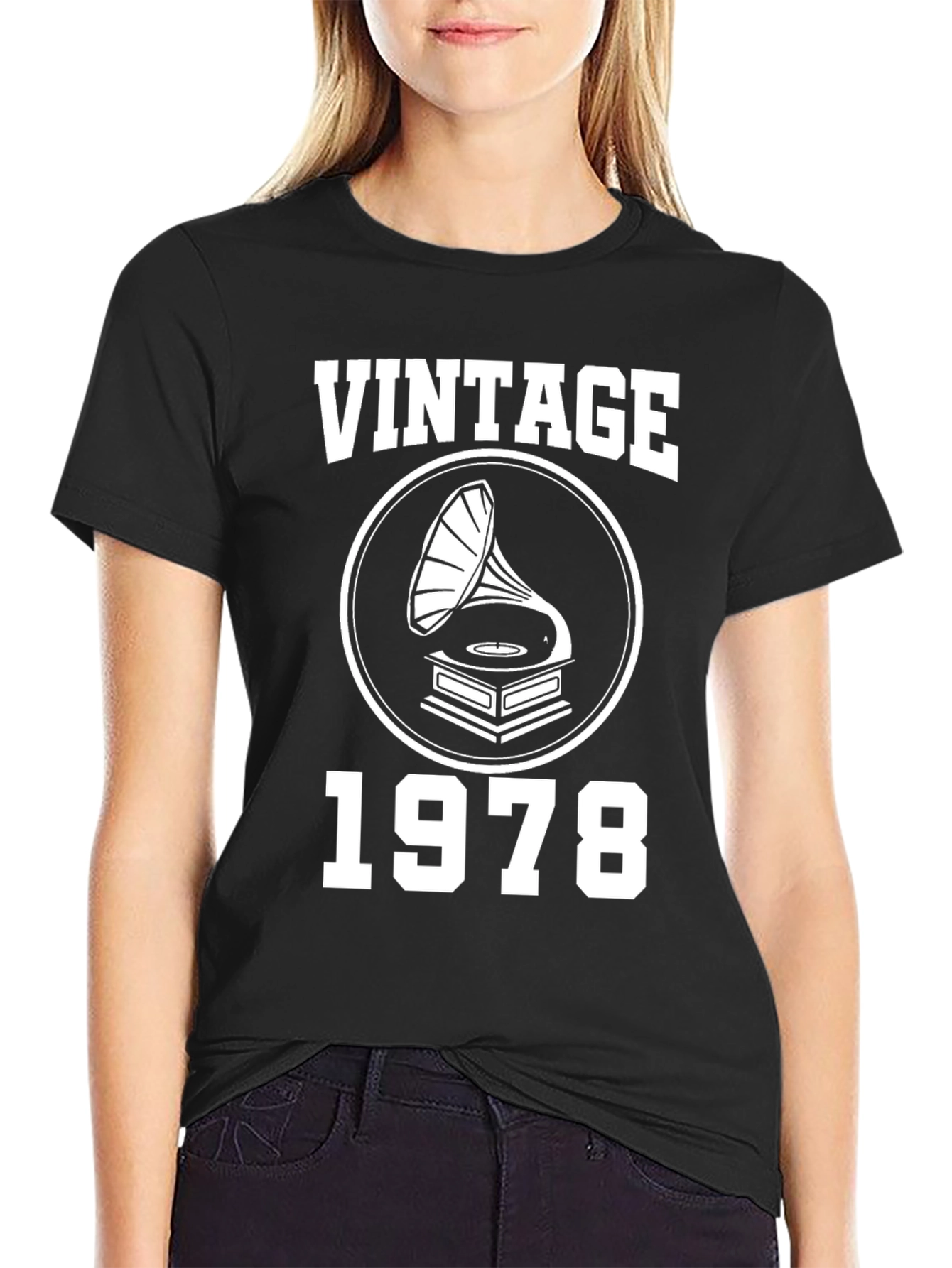 Vintage 1978 T-Shirt - Retro Music Lover Tee