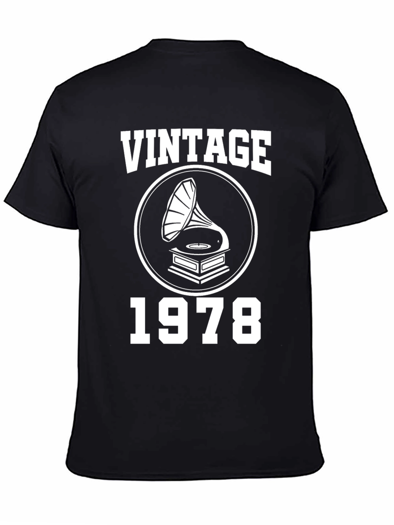 Vintage 1978 T-Shirt - Retro Music Lover Tee