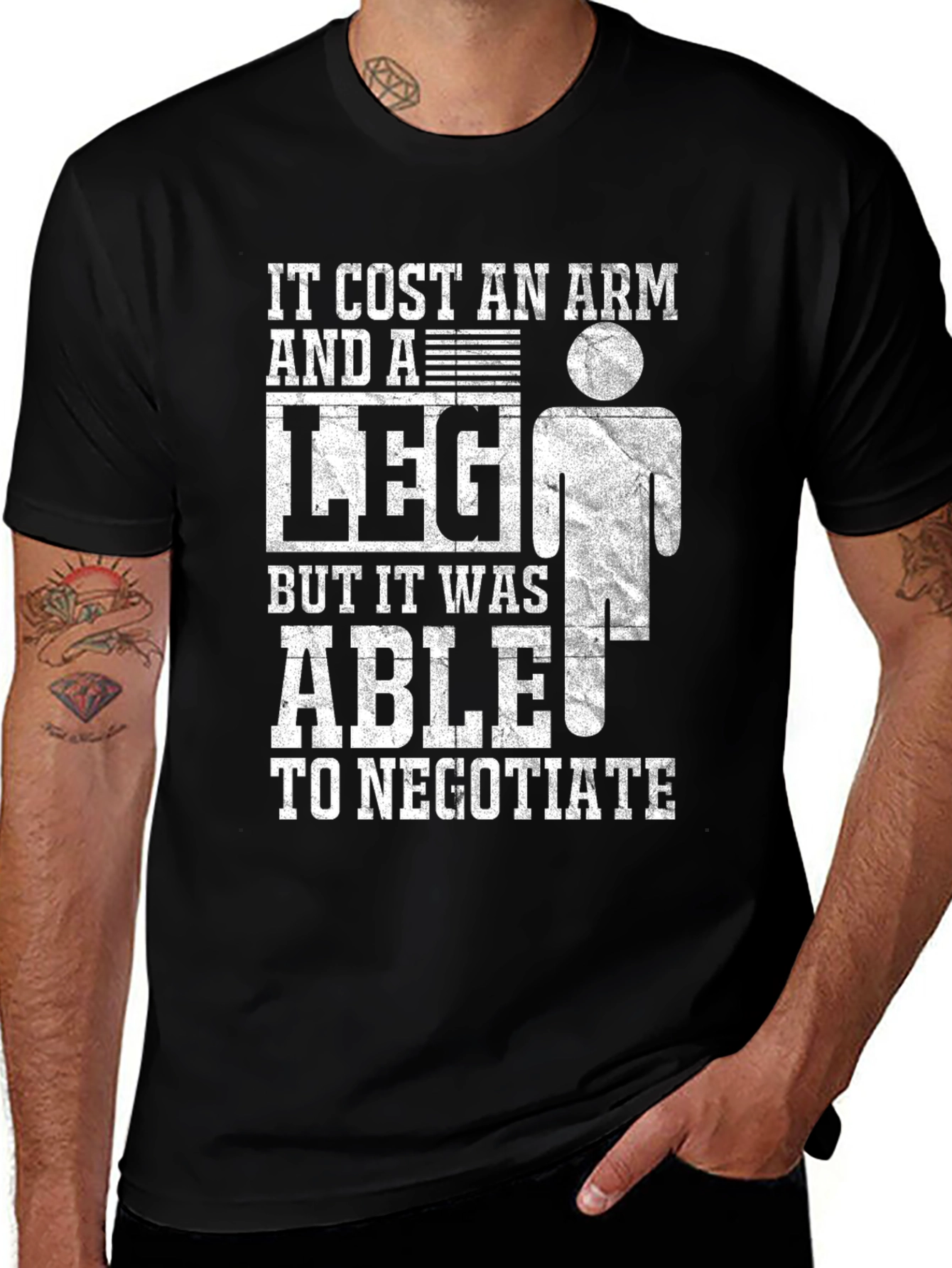 Cost An Arm And A Leg Negotiate Funny T-Shirt
