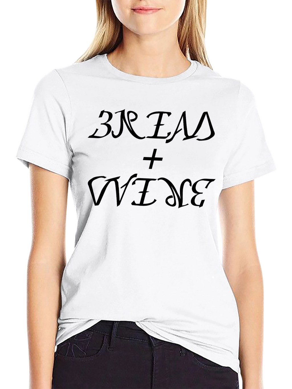 Bread and Wine Graphic Tee