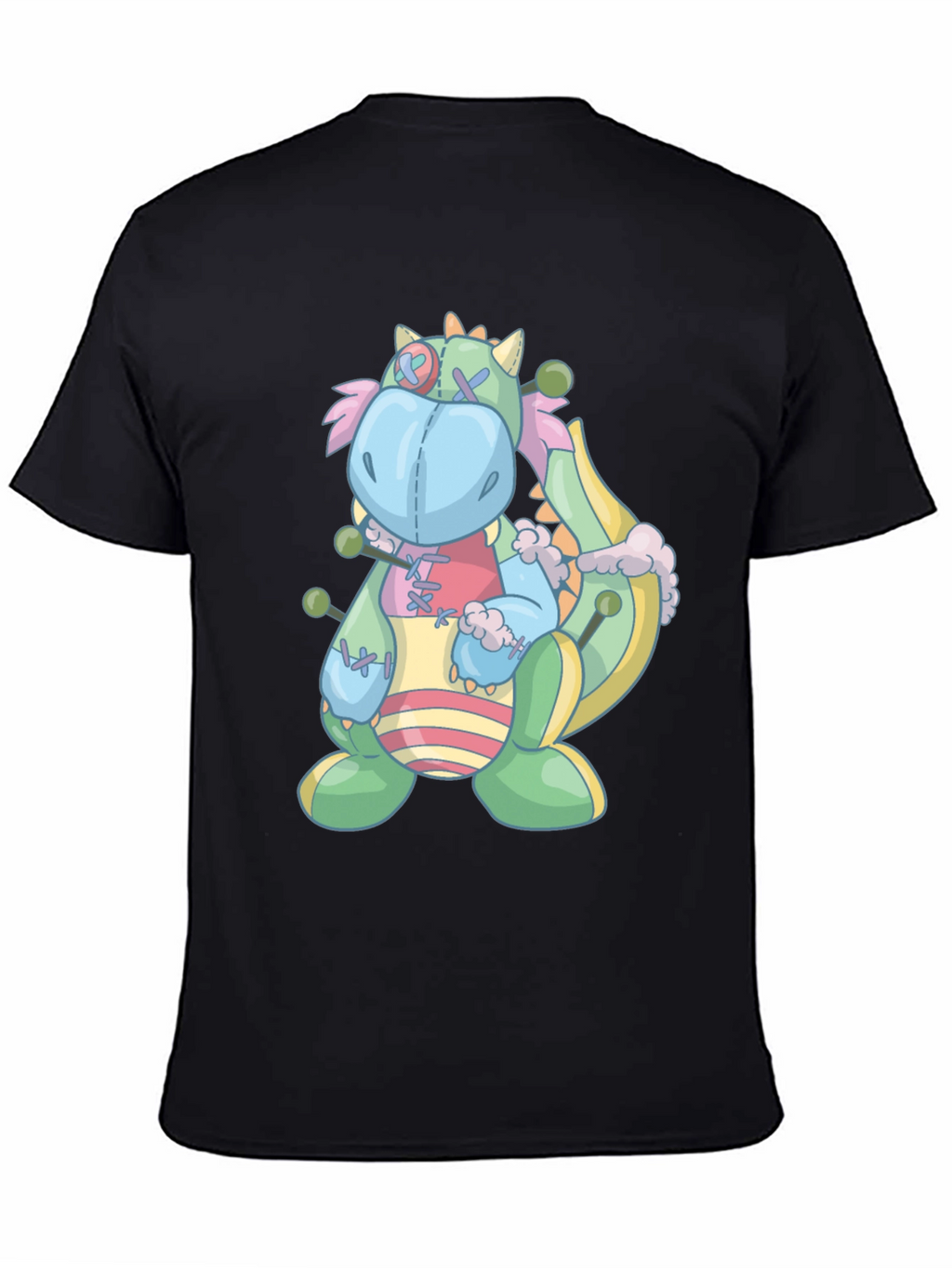 Whimsical Stuffed Dragon Graphic Tee